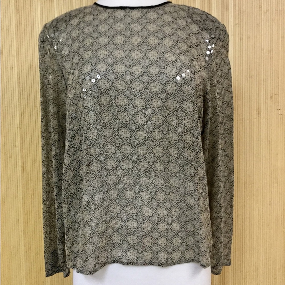 Jones New York Sequined Top NWT